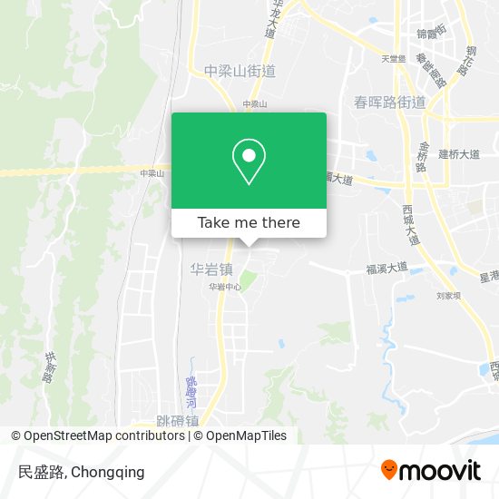 民盛路 map