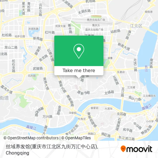 丝域养发馆(重庆市江北区九街万汇中心店) map