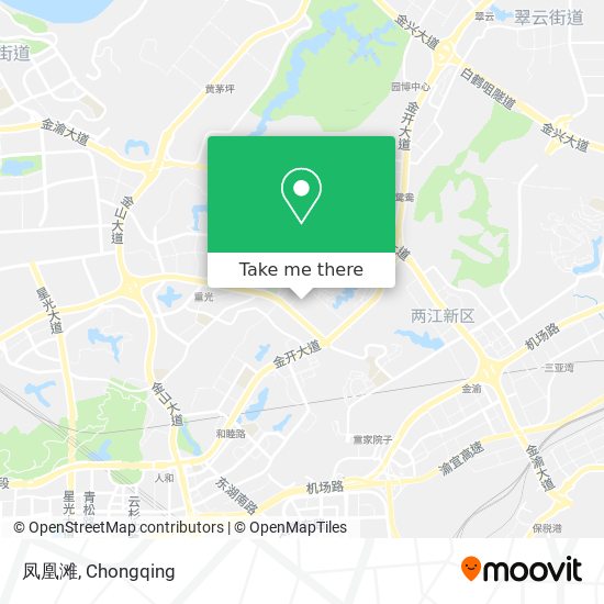 凤凰滩 map