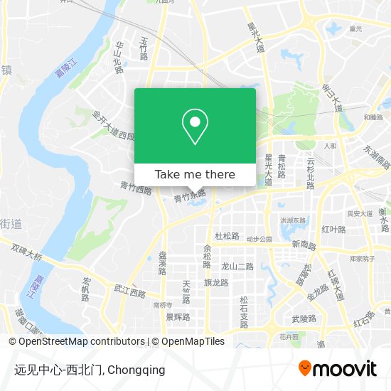 远见中心-西北门 map
