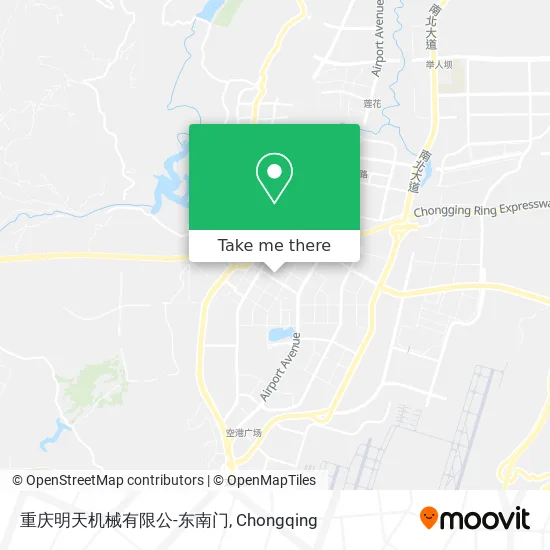 重庆明天机械有限公-东南门 map