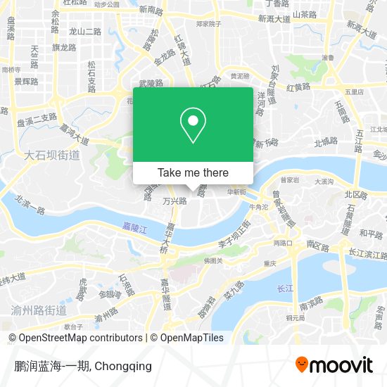 鹏润蓝海-一期 map