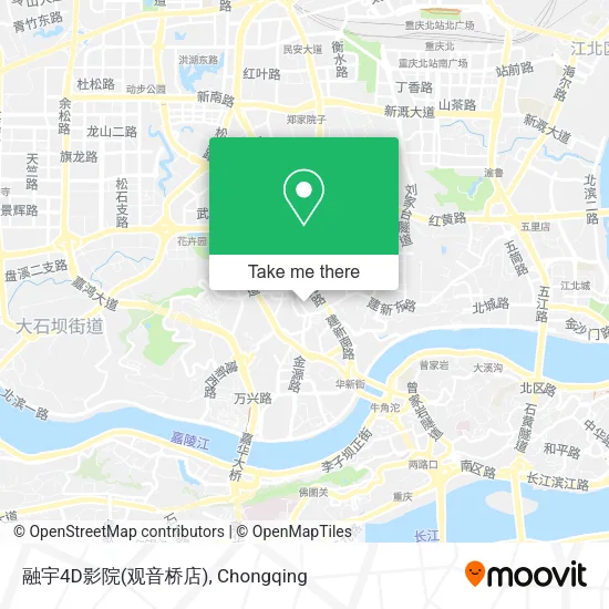 融宇4D影院(观音桥店) map
