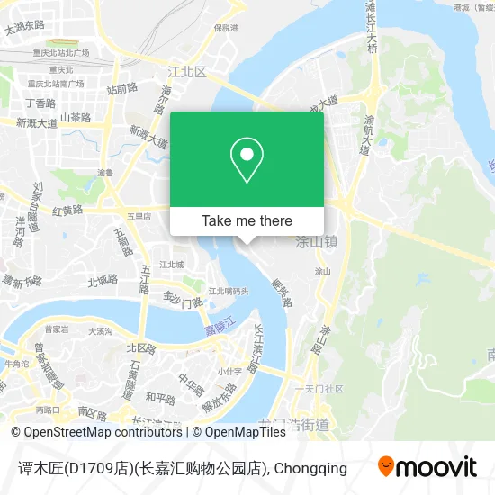 谭木匠(D1709店)(长嘉汇购物公园店) map
