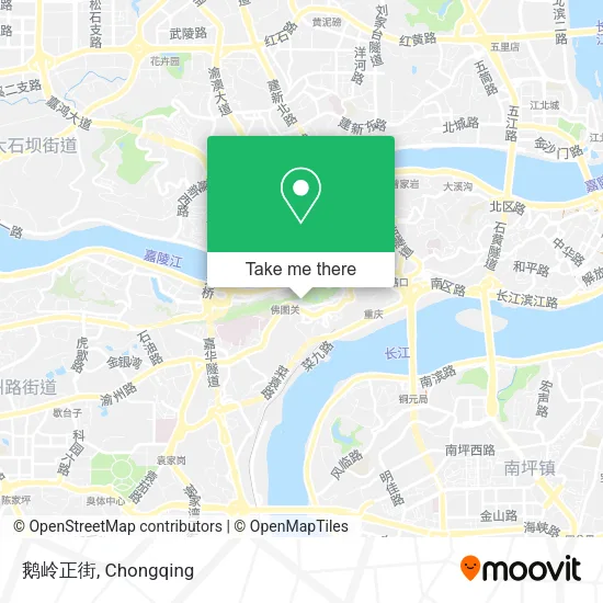 鹅岭正街 map