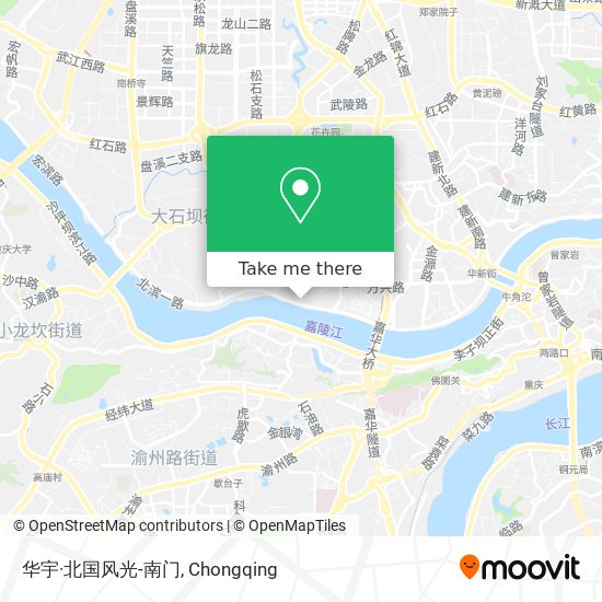 华宇·北国风光-南门 map