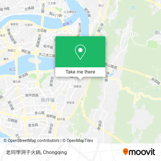 老同學洞子火鍋 map