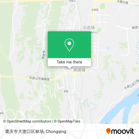 重庆市大渡口区林场 map