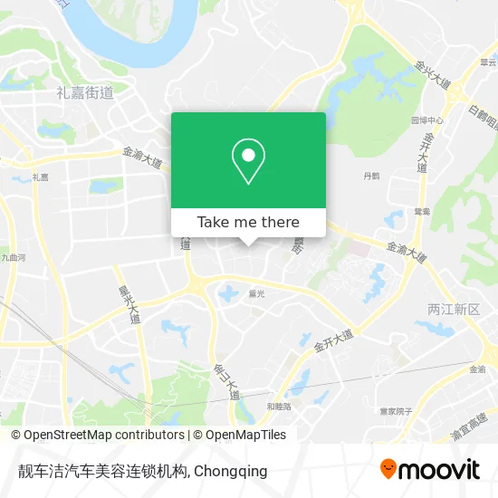 靓车洁汽车美容连锁机构 map