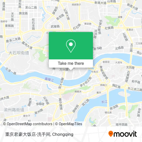 重庆君豪大饭店-洗手间 map