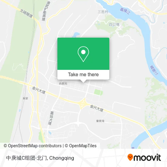 中庚城C组团-北门 map