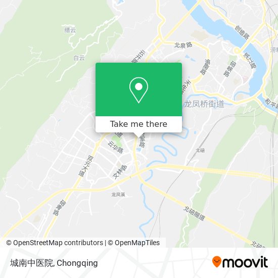 城南中医院 map