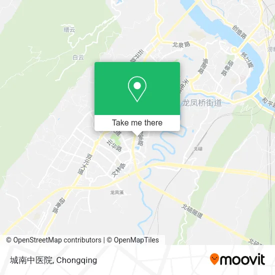 城南中医院 map