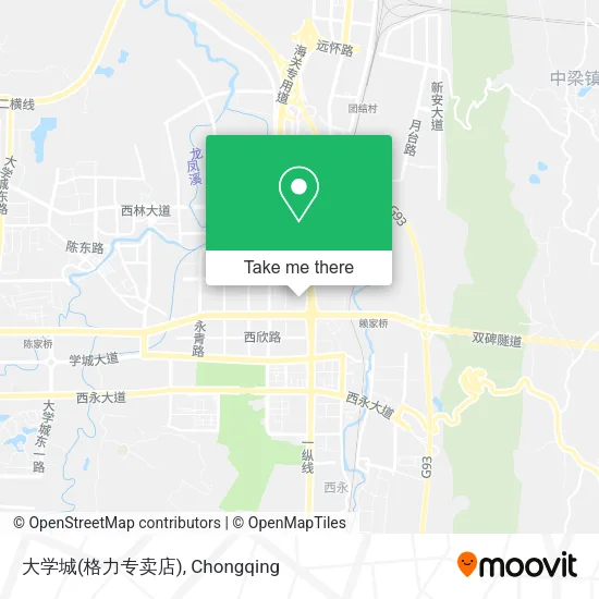 大学城(格力专卖店) map