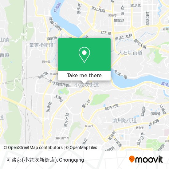 可路莎(小龙坎新街店) map
