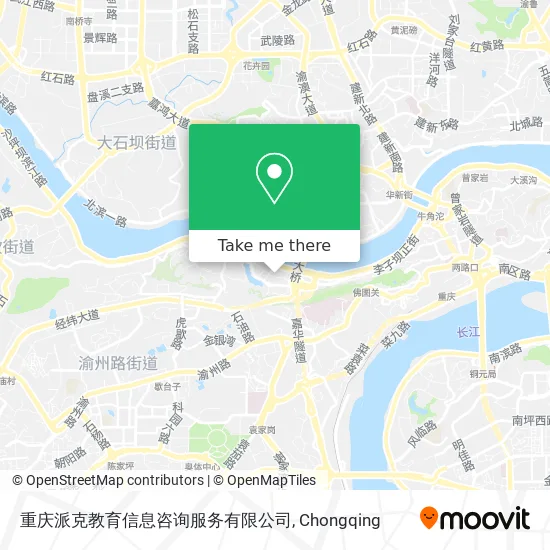 重庆派克教育信息咨询服务有限公司 map