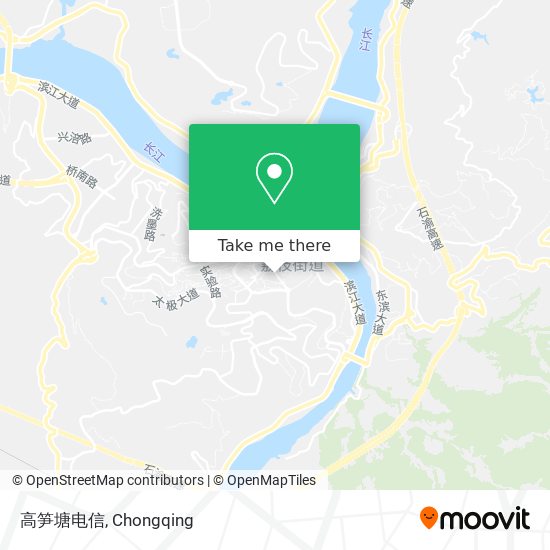 高笋塘电信 map