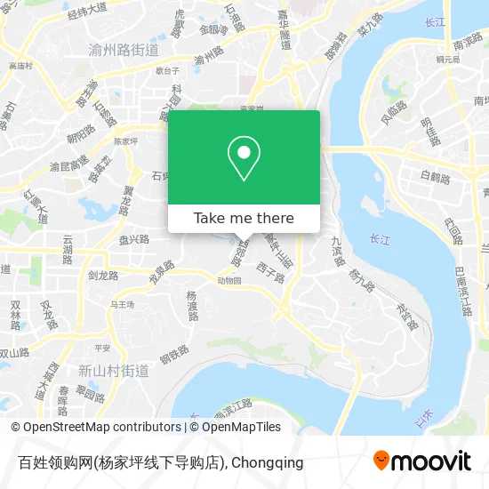 百姓领购网(杨家坪线下导购店) map