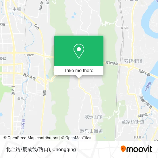 北金路/厦成线(路口) map