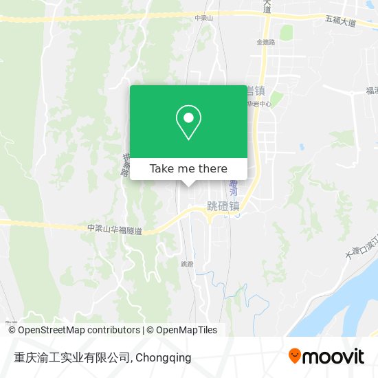 重庆渝工实业有限公司 map