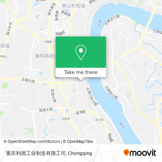 重庆利德工业制造有限工司 map