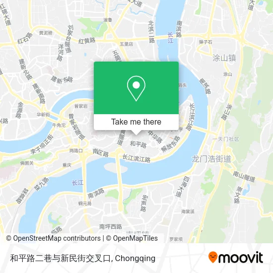 和平路二巷与新民街交叉口 map