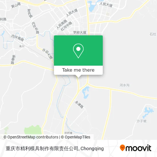 重庆市精利模具制作有限责任公司 map