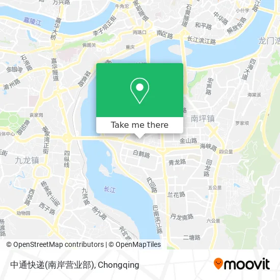 中通快递(南岸营业部) map