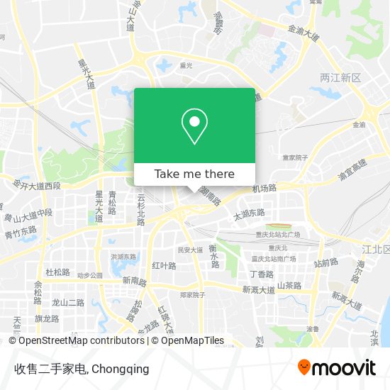 收售二手家电 map