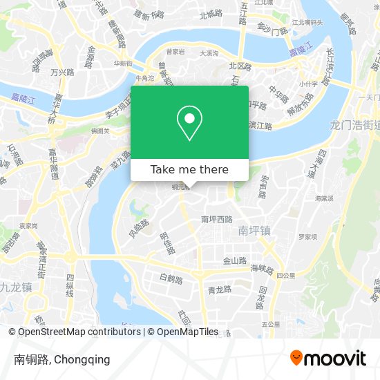 南铜路 map