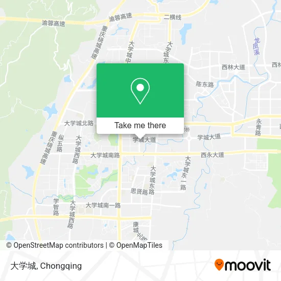 大学城 map