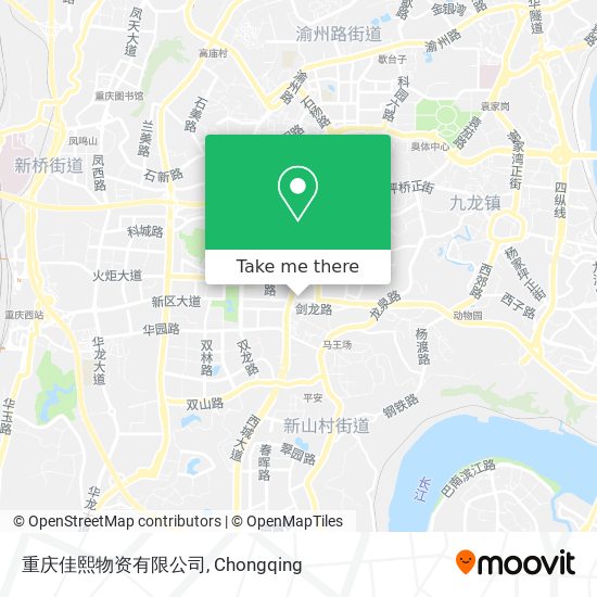 重庆佳熙物资有限公司 map