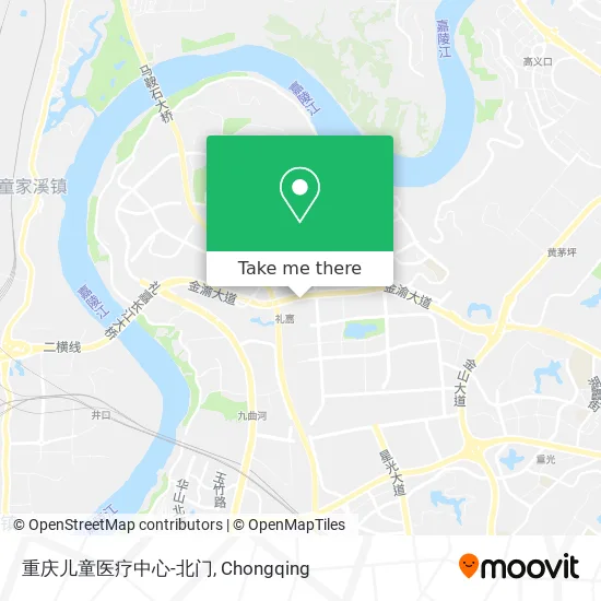 重庆儿童医疗中心-北门 map