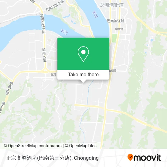 正宗高粱酒坊(巴南第三分店) map