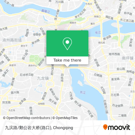九滨路/鹅公岩大桥(路口) map