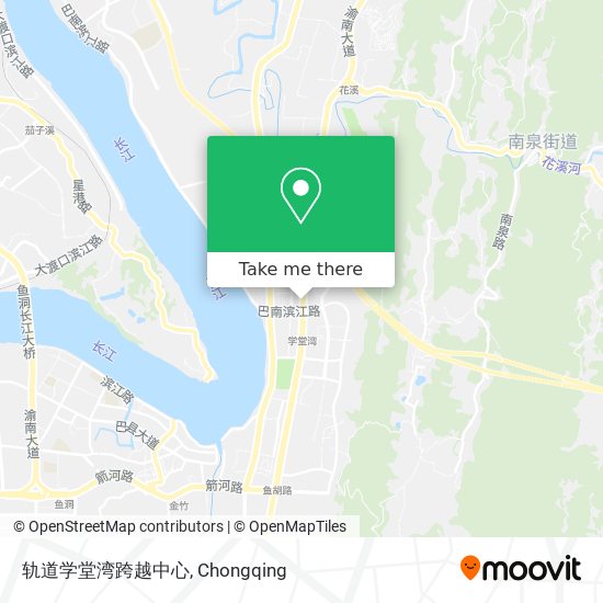 轨道学堂湾跨越中心 map