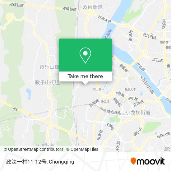 政法一村11-12号 map