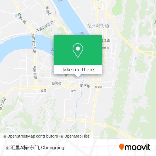 都汇里A栋-东门 map