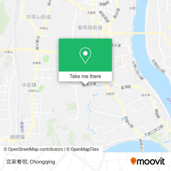 宜家餐馆 map