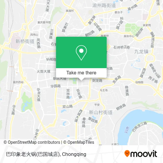 巴印象老火锅(巴国城店) map