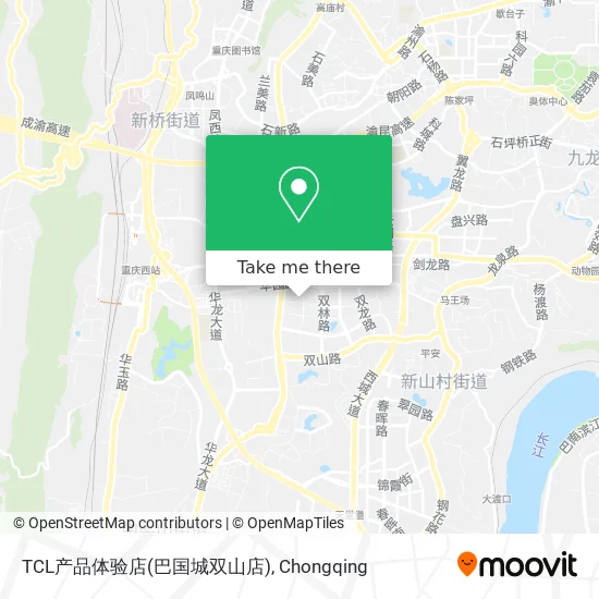 TCL产品体验店(巴国城双山店) map