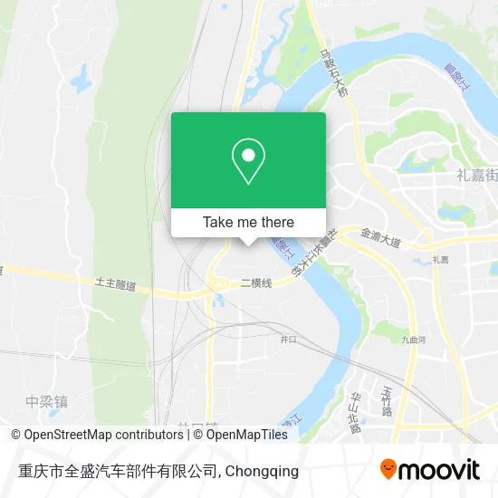 重庆市全盛汽车部件有限公司 map