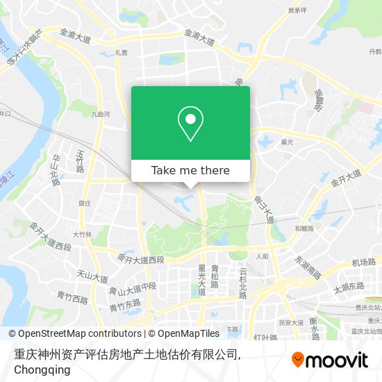 重庆神州资产评估房地产土地估价有限公司 map