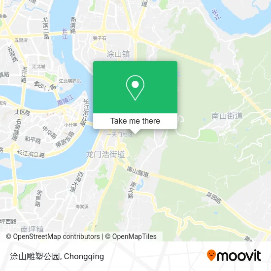 涂山雕塑公园 map
