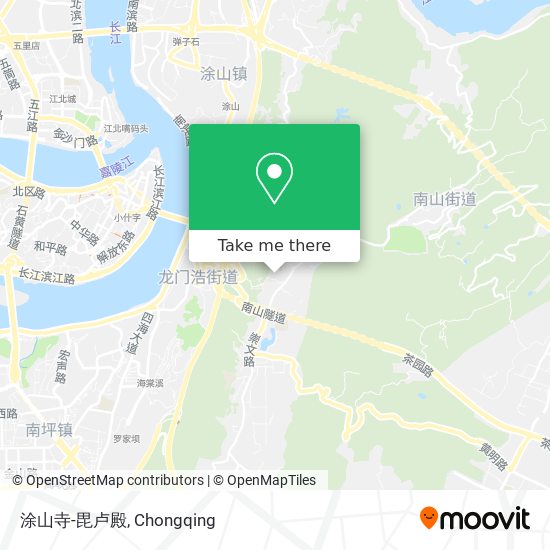 涂山寺-毘卢殿 map