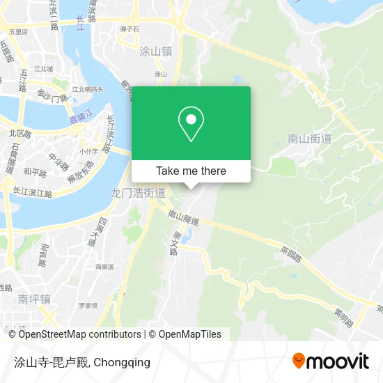 涂山寺-毘卢殿 map