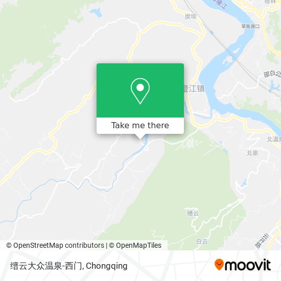 缙云大众温泉-西门 map