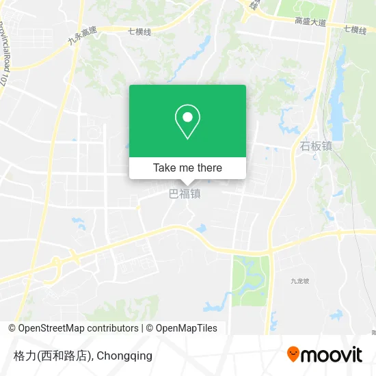 格力(西和路店) map