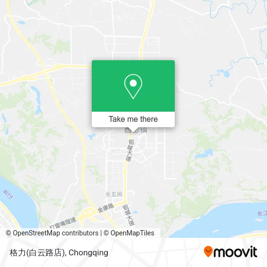 格力(白云路店) map