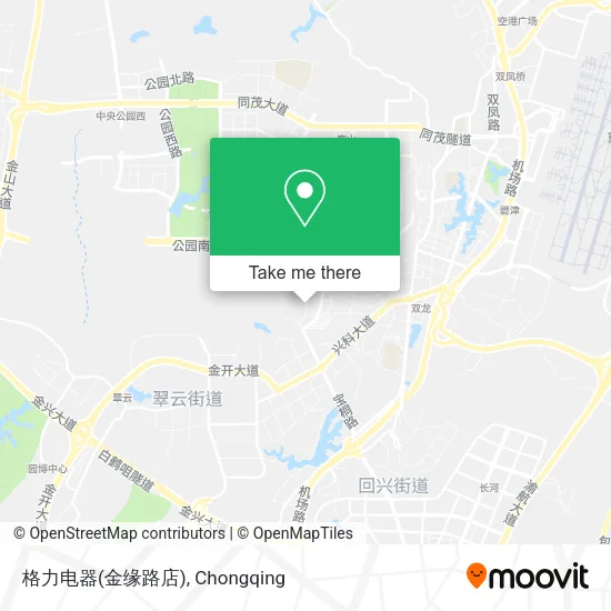 格力电器(金缘路店) map